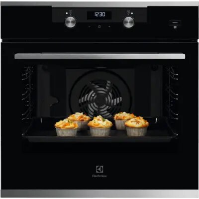 Stainless Steel & Black
