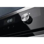 Stainless Steel & Black