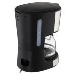 Sencor SCE 3700BK Coffee Maker, Ideal for Brewing 8 Cups of Coffee at Once, 0.75 Litre Water Tank, Glass Kettle, 700watt, 210 x 195 x 265, 1,3kg