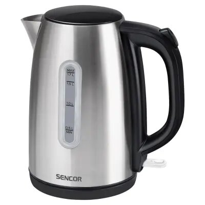 Sencor SWK 1720BK Electric Kettle, Volume 1.7L, Central 360° STRIX Connector, Power Input: 2,200W