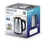 Sencor SWK 1720BK Electric Kettle, Volume 1.7L, Central 360° STRIX Connector, Power Input: 2,200W