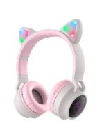 Hoco W27 Cat ear wireless headphones GREY
