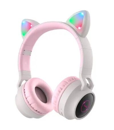 Hoco W27 Cat ear wireless headphones GREY