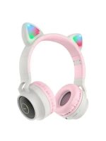 Hoco W27 Cat ear wireless headphones GREY