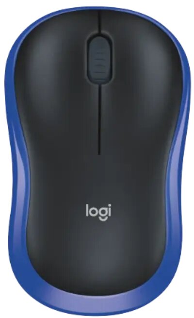 LOGITECH Wireless Mouse M185 - EER2 - BLUE