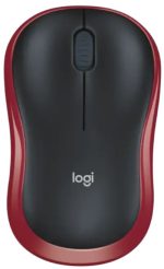 LOGITECH Wireless Mouse M185 - EER2 - RED
