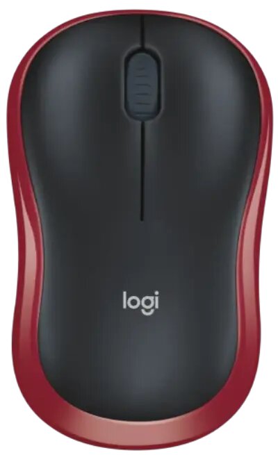 LOGITECH Wireless Mouse M185 - EER2 - RED