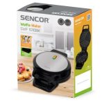 Sencor SWF 1010BK Waffle Maker, Prepare 5 waffles in heart shape, 1000W, 210x270x85mm, 1.6Kg