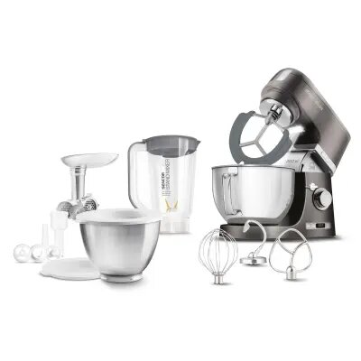 Sencor STM 7878BK Food processor, 4.5-litre stainless steel bowl, Extremely powerful 1,000W, 1.5-litre glass blending jug, 8 speed levels, Pulse funct Sencor STM 7878BK Food processor, 4.5-litre stainless steel bowl, Extremely powerful 1,000W, 1.5-litre glass blending jug, 8 speed levels, Pulse funct