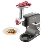 Sencor STM 7878BK Food processor, 4.5-litre stainless steel bowl, Extremely powerful 1,000W, 1.5-litre glass blending jug, 8 speed levels, Pulse funct