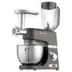 Sencor STM 7878BK Food processor, 4.5-litre stainless steel bowl, Extremely powerful 1,000W, 1.5-litre glass blending jug, 8 speed levels, Pulse funct