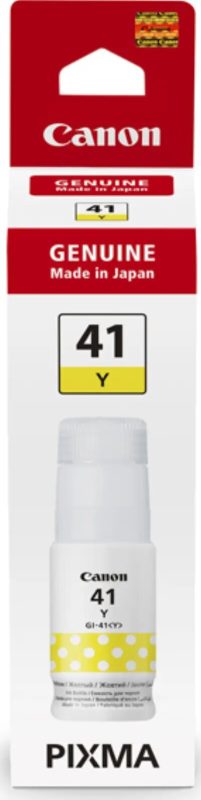 Canon INK GI-41 Yellow Ink Bottle for PIXMA G1420, G2420, G2460, G3420, G3460