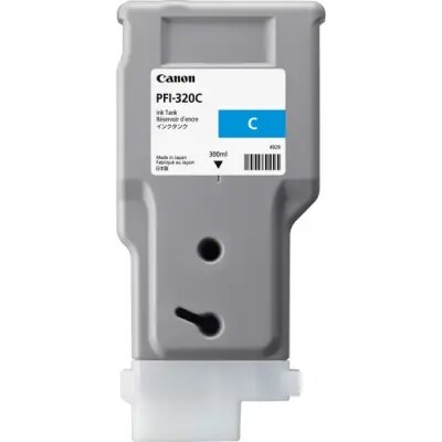 Canon PFI-320 Cyan Ink Cartridge (300mL) For imagePROGRAF TM-200, TM-205, TM-300, TM-305