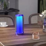 hoco HC8 Pulsating colorful luminous wireless speaker - Blue
