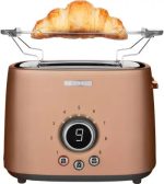 STS 6056GD  Toaster, 2 slots for making two slices (length 135 mm), Premium metallic design, 9 toasting intensity levels, Power input: 1,000W, 2