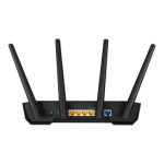 ASUS TUF Gaming AX3000 Dual Band WiFi 6 Gaming Router with dedicated Gaming port, AiMesh for mesh WiFi and AiProtection Pro network securit