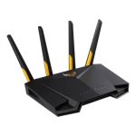 ASUS TUF Gaming AX3000 Dual Band WiFi 6 Gaming Router with dedicated Gaming port, AiMesh for mesh WiFi and AiProtection Pro network securit