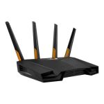ASUS TUF Gaming AX3000 Dual Band WiFi 6 Gaming Router with dedicated Gaming port, AiMesh for mesh WiFi and AiProtection Pro network securit