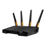 ASUS TUF Gaming AX3000 Dual Band WiFi 6 Gaming Router with dedicated Gaming port, AiMesh for mesh WiFi and AiProtection Pro network securit