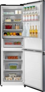 (Promo) Toshiba GR-RB449WE-PMJ(06) - Bottom FRZ,186x60x66, 338 Litres, BIG Display, Silver