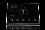 Moes WRHT-8000-GC-BK-EN უკაბელო პროგრამირებადი ჭკვიანი თერმოსტატი გაზის ქვაბისთვის შავი