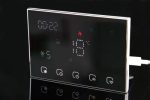 Moes WRHT-8000-GC-BK-EN უკაბელო პროგრამირებადი ჭკვიანი თერმოსტატი გაზის ქვაბისთვის შავი