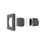 Moes ZS-SR-EU1-GY-MS Start Ring Zigbee ერთ კლავიშიანი სუქის ჭკვიანი ჩამრთველი რუხი