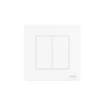 Moes ZS-SR-EU2-WH-MS Start Ring Zigbee ორ კლავიშიანი სუქის ჭკვიანი ჩამრთველი თეთრი