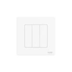 Moes ZS-SR-EU3-WH-MS Start Ring Zigbee სამ კლავიშიანი სუქის ჭკვიანი ჩამრთველი თეთრი