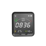 Moes WiFi Smart 3 In 1 Carbon Dioxide Air Quality Monitor Detector Temperature and Humidity Sensor