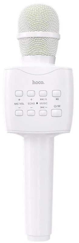 Hoco BK5 Cantando karaoke microphone white