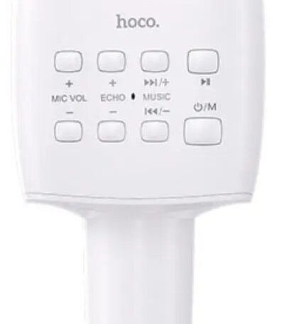 Hoco BK5 Cantando karaoke microphone white