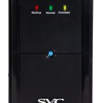 SVC V-1500 1500VA 900W LED Line Interactive UPS German socket and plug With AVR