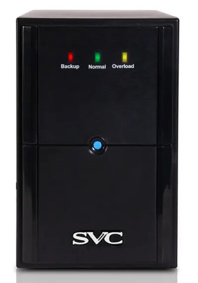 SVC V-1500 1500VA 900W LED Line Interactive UPS German socket and plug With AVR