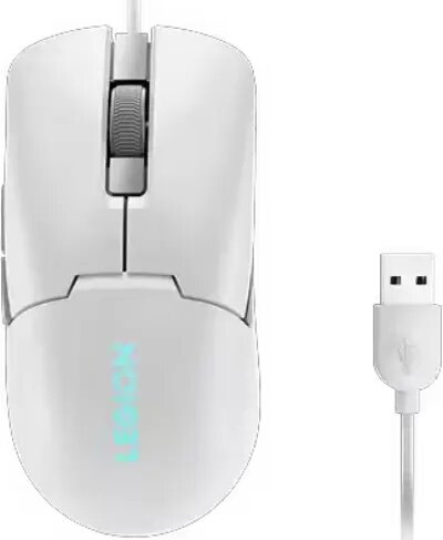 Lenovo Legion M300s RGB Gaming Mouse (Glacier White)