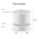 MOES ZigBee Smart PIR Motion Sensor Human Sensor Detector 2MQTT Setup Available