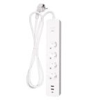 Moes WPS-X-EU16M-2U1C-EN ჭკვიანი გადამგრძლებელი 4 სოკეტით, 2 USB და 1 Type-C პორტით Wi-Fi