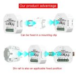 MOES ZigBee 3.0 RF Smart Light Switch Module 1 Gang Modular Alexa Google Home Voice Control