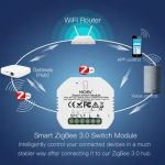 MOES ZigBee 3.0 RF Smart Light Switch Module 1 Gang Modular Alexa Google Home Voice Control