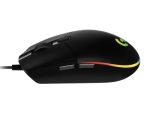 LOGITECH G102 LIGHTSYNC Corded Gaming Mouse - BLACK - USB - EER (L910-005823)