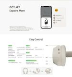 QCY H2 Pro Bluetooth 5.3 ENC Call Noise Cancelling White