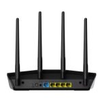 ASUS RT-AX57 wireless router Gigabit Ethernet Dual-band Black