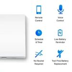 TP-Link Tapo S210 ჭკვიანი დისტანციურად მართვადი შუქის ჩამრთველი 1 კლავიშიანი