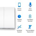 TP-Link Tapo S220 ჭკვიანი დისტანციურად მართვადი შუქის ჩამრთველი 2 კლავიშიანი