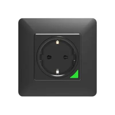 Moes WK-Y-EU-BK-MS Wi-fi ჭკვიანი როზეტი შავი