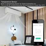 Moes WiFi Smart IR AC Remote Controller Temperature and Humidity Sensor