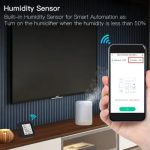 Moes WiFi Smart IR AC Remote Controller Temperature and Humidity Sensor