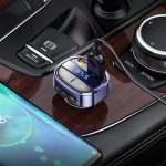 Hoco E70 PD30W+QC3.0 car BT FM transmitter Magic Night