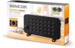 SCF 2101BK Electric Convector     SENCOR