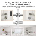 Moes BDL-BG-R2-EU-SR- MS ჭკვიანი კარის საკეტი მექანიზმი